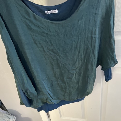 Zabaione Women’s Blouse Size M/L - Picture 4 of 10