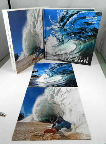 The Art of Waves Collector's Edition Hardcover Slipcase Signed Clark Little 2022