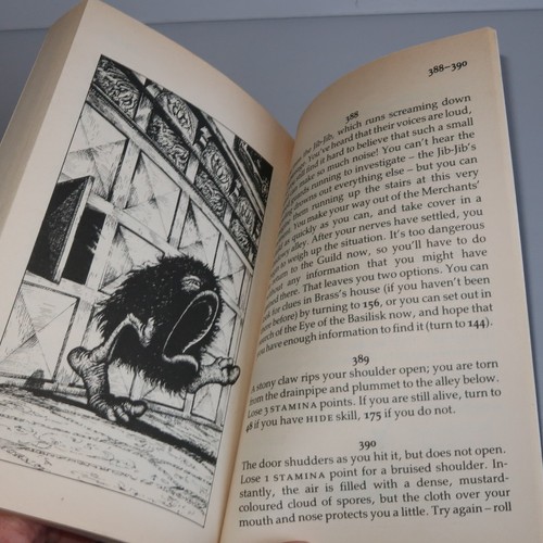 Fighting Fantasy Midnight Rogue Vintage 1987 Unused Adventure Game Book - Imagen 20 de 20