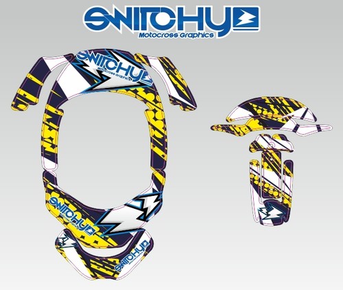 Grafik Dekor Aufkleber Instinct *G* leatt brace - Bild 1 von 1