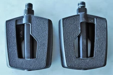 VP Components VP-836 Pedals - Platform, Plastic, 9/16", Black, Anti-Slip