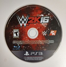 WWE 2K16 (Sony PlayStation 3, PS3 - 2015) DISC ONLY