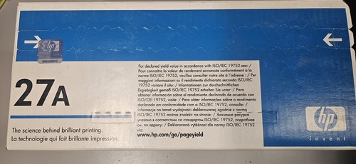 Original HP LaserJet 27A Druckerpatrone - Schwarz C4127A für Laserjet 4000 / 4050 - Bild 4 von 4