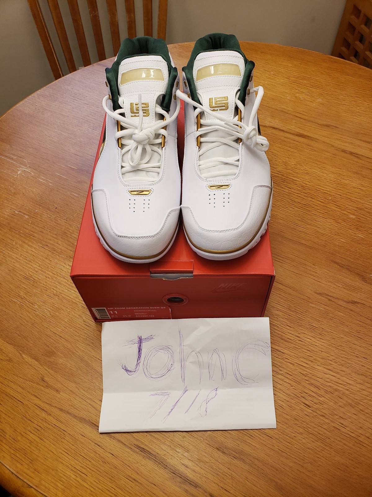 Nike lebron zoom generazione svsm sz 11 Nike lebron zoom generazione svsm sz 11