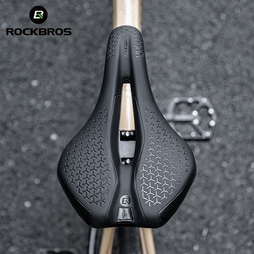 ROCKBROS Cycling Bike Saddle Seat Shockproof Soft Padding Sponge Sporty Cushion