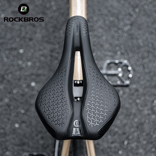 ROCKBROS Cycling Bike Saddle Seat Shockproof Soft Padding Sponge Sporty Cushion - Picture 1 of 9