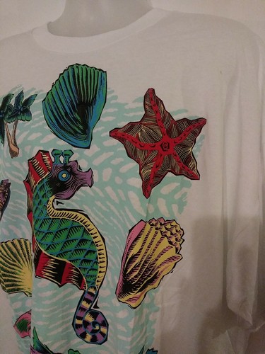Vintage 1994 Southern Siebdruck 4XL Einzelnaht Strand Insel Küste Motiv - Bild 2 von 9