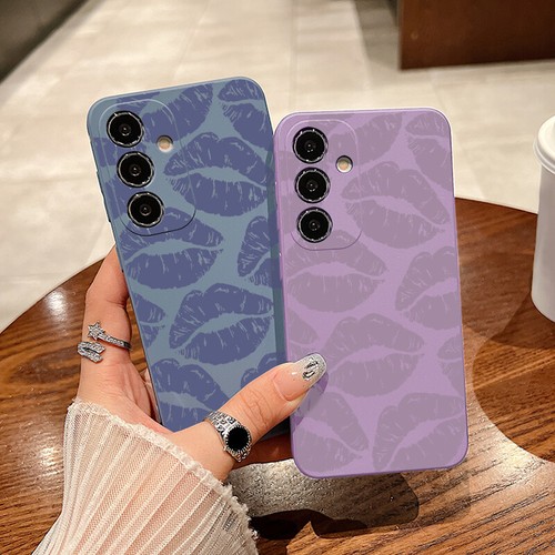 Funda Para Samsung Galaxy S25 Ultra A55 A54 A16 A15 S24 FE Sexy Labio Silicona Cubierta - Imagen 5 de 23