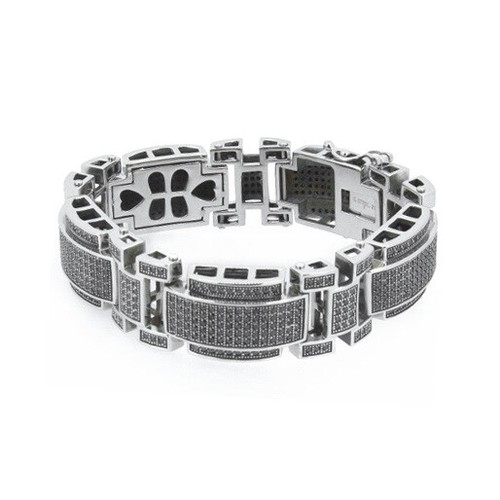 Edelstahl CZ Armband LIFE TIME kein Anlaufen - Bild 6 von 12