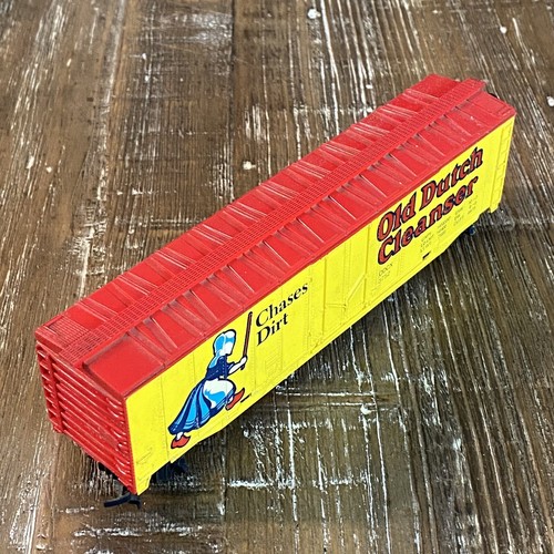 LOT 3 Vintage Tyco HO Scale Train Box Car 365 G, Flat 351 A, & Caboose 327-35 - Picture 5 of 22