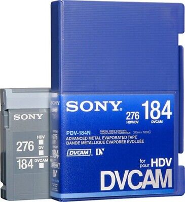 Sony PDV-184N DVCAM 276 HDV/DV for HDV Tape | eBay