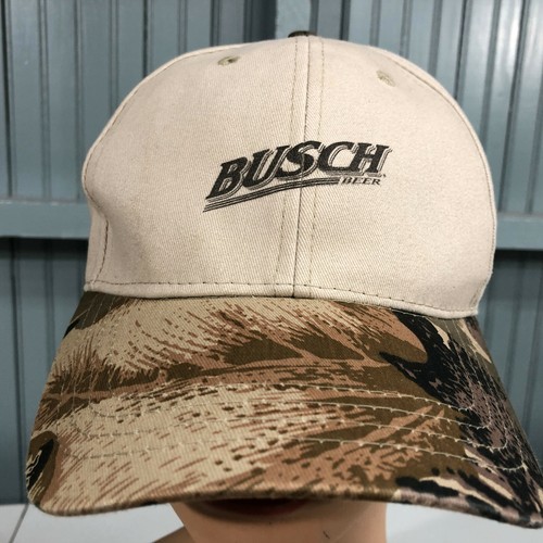 Gorra de béisbol Busch Beer con ala camuflada con tirantes  - Imagen 2 de 6