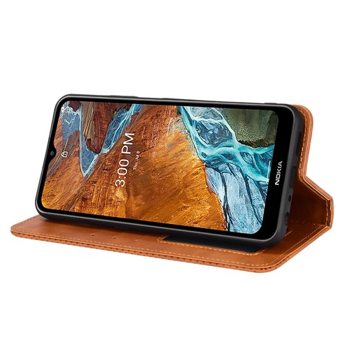 For Nokia G300 Case PU Leather Shockproof Magnetic Wallet Card Slots Flip Cover - Picture 8 of 12