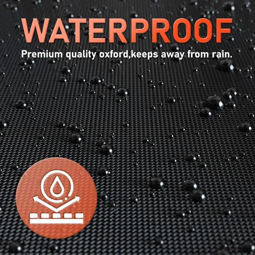 Heavy Duty BBQ Cover Waterproof Gas Barbecue Cover Grill Cover Windproof Outdoor - Picture 18 of 24