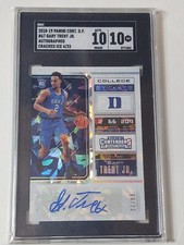 2018-19 PANINI CONTENDERS CRACKED ICE GARY TRENT JR. #4/23 AUTOGRAPH SGC 10 GEM