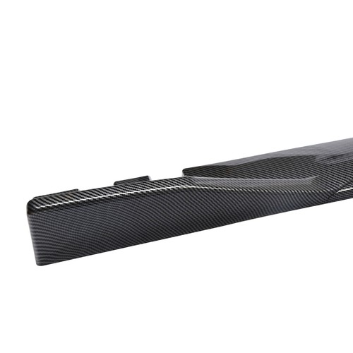 Para Nissan Sentra Nismo Falda Lateral Extensión Labio Ala Fibra de Carbono Brillante - Imagen 12 de 15