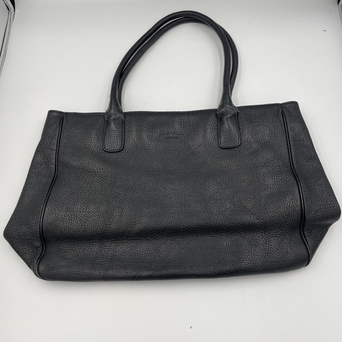 Kate Spade Damen Beuteltasche Tasche Handtasche genarbtes perforiertes Design schwarz Leder Schulter