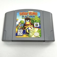 Diddy Kong Racing N64 (Nintendo 64, 1997) Authentic - Tested & Working