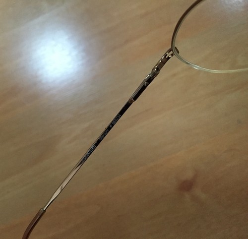 'MERCURY' SIGNATURE eyeglass - brown Frame, Half-Rim -Metal Wire-SHIPS ASAP - Picture 8 of 12