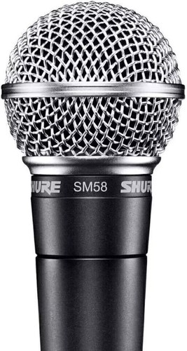 Shure SM58-LC Dynamic Vocal Cardioid Professional Microphone No Cable SM58LC Bag - Picture 9 of 13