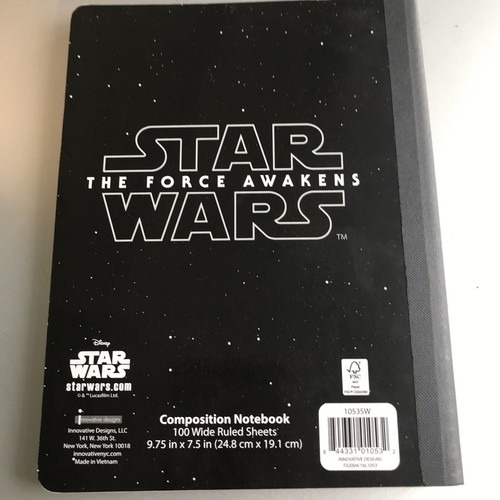 Star Wars Storm Troopers Composition Notebook 100 Wide Ruled Sheets - Picture 9 of 12