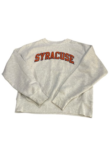 Maglione usato Champion NCAA Siracusa arancione taglia media R5  - Foto 1 di 4