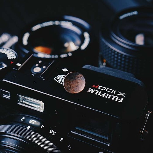 Bouton déclencheur bois F Fujifilm XT5 XT30 X-PRO2 X100VI X100V X-pro3 Leica - Photo 11/25