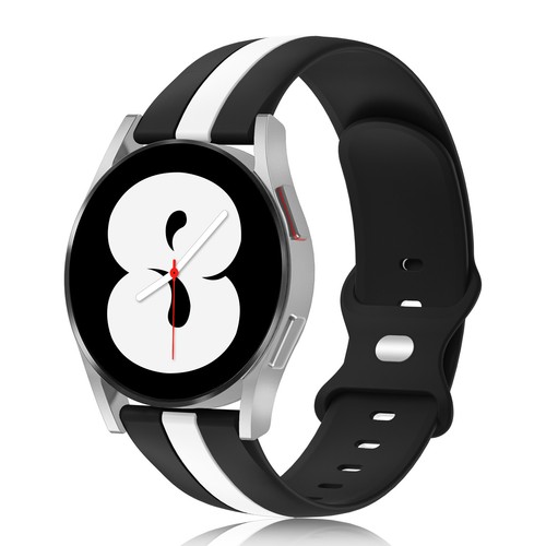 Correa deportiva de silicona para reloj Samsung Galaxy FE 5/7/6/4 40/44mm 5 Pro 45mm - Imagen 2 de 11