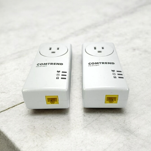 Comtrend PG-9172PT 1200 Mbps Powerline Ethernet Bridge Adapter 2-Units Bundle - 第 1/5 張圖片