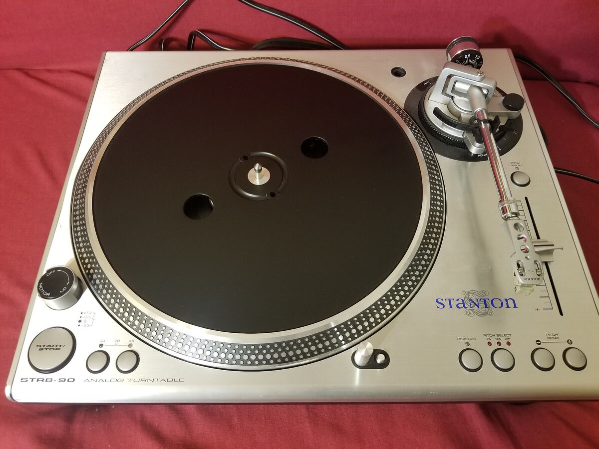 格安SALEスタート!の商品をすべて 90 - STR8 STANTON DIRECT TURNTABLE ANALOG SPEED THREE DRIVE DJ機材
