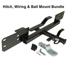 Rigid Hitch (R2-0850-1KBW) 1-1/4 Inch Class II Receiver Hitch Bundle
