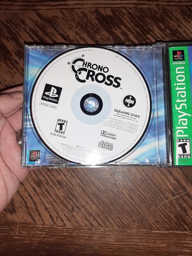 Chrono Cross (Greatest Hits) (Sony PlayStation 1, 2001) Case Cracked In Back - Picture 4 of 8