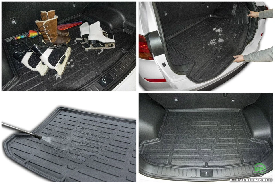 Boot Tray Liner Car Mat Heavy Duty for Ford C-Max Cmax Mk2 2011-19 SCOUTT - Image 3 of 4