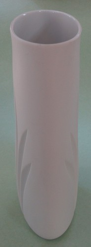 ROSENTHAL RIEDEL CZECH FOLIAGE Relief Bisque Porcelain Modernist Art Design VASE - Picture 2 of 5