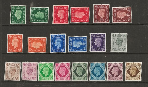 GB(5025) KGV1 X 1937 SG462-75 FULL SET & SIDE WAYS SET M/M