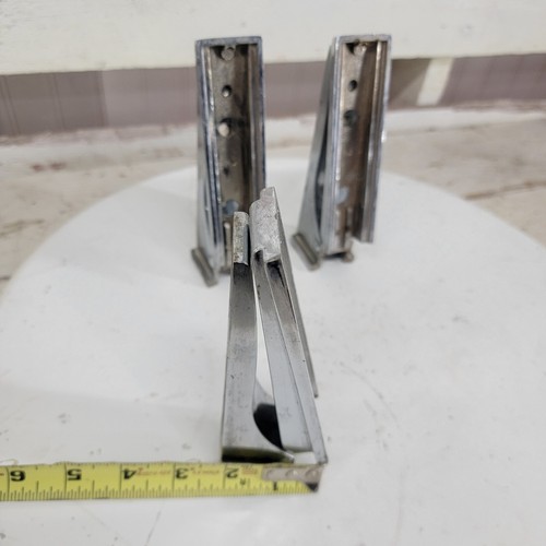 6 Inch Folding Shelf Brackets, Heavy Duty Wall Mounted Shelf Bracket (set of 3) - Picture 10 of 10