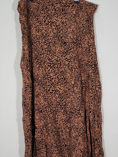 Seed Heritage Midi Skirt Womens Animal Print Size 8 - Picture 4 of 8