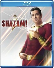 Shazam!   (Blu-Ray/DVD, 2019)  DC Comics  Zachary Levi    w/Lenticular Slipcover