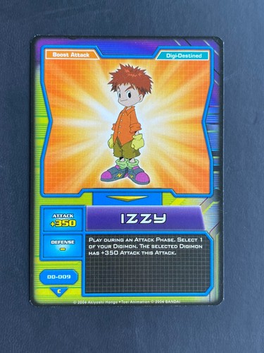 DD-009 Izzy Digimon Card CCG 2004 Bandai - 第 1/2 張圖片