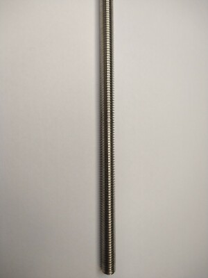 M6 400mm Stainless Steel Threaded Rod DIN975 Fully Threaded M6-1.00 M6x400mm