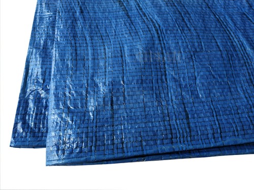Plane Abdeckplane Schutzplane Blau Gewebeplane verschiedene Größe Holzplane  - Bild 6 von 19
