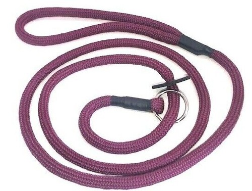 Slip Lead for Dogs Strong Double braid 9 mm x 145 cm  Handmade in the UK - 第 8/20 張圖片