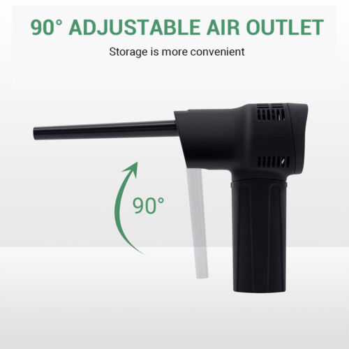 60000RPM Cordless Air Duster Blower 3Gear Rechargeable for PC TV Sofa Car Camera - Picture 7 of 11