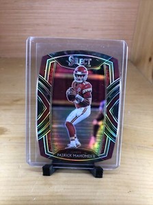 2020 Panini Select Patrick Mahomes Maroon Die-Cut Club Level Chiefs #202