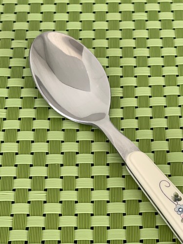 Pfaltzgraff TEA ROSE Stainless Glossy Taiwan Colored Flatware SMART CHOICE B142V - Picture 28 of 39