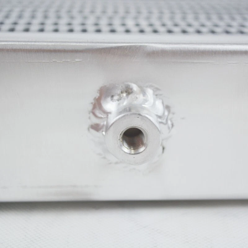 Intercooler Delantero Aluminio 27x8x2.7"2.2" E/S Para Lexus GMC Toyota Audi Universal Foto 3 de 4