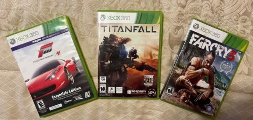 Xbox 360 Video Game Lot Titanfall, Farcry 3,Forza Motorsport 4Essentials Edition - Picture 2 of 6