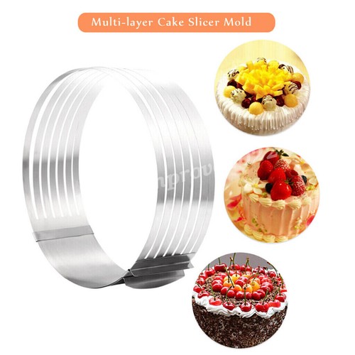 7705 Patisserie Tortenboden Schneidhilfe Set Inkl. Konditormesser&Kuchen-Retter - Bild 11 von 15