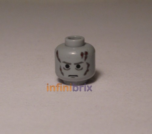 Lego Darth Vader Grey Scarred Head for Star Wars Minifigures Scars NEW 4261857 - Picture 1 of 1
