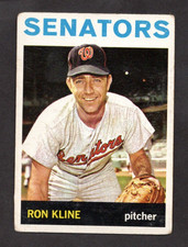 1964 Topps #358 Ron Kline PR-FR